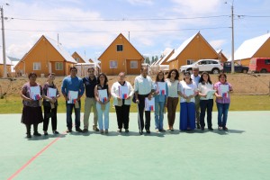 Los habitantes de Villa Los Ríos finalmente son los propietarios de sus viviendas
